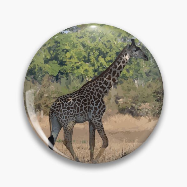 Item preview, Zambia giraffe pattern designed and sold by TomFrontierArt.