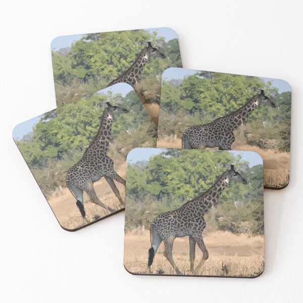 Item preview, Zambia giraffe pattern designed and sold by TomFrontierArt.