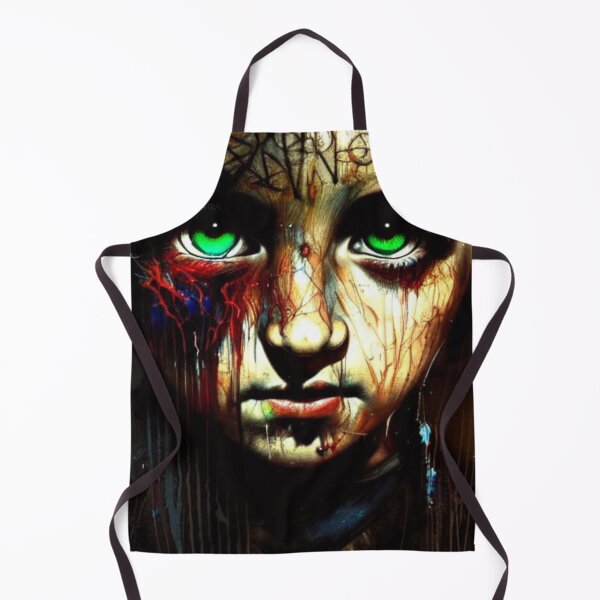 Item preview, scarry green eyes designed and sold by aipaint.