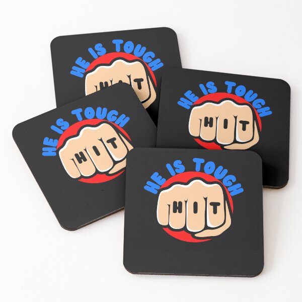 Item preview, Punching Fist | HIT Acronym | (Blue) designed and sold by ACRONYMSONLY.