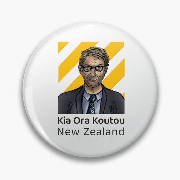 Item preview, Sir Dr Ashley Bloomfield (Kia Ora Koutou NZ) designed and sold by WBBF4L.