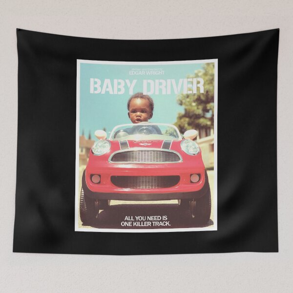 Item preview, Baby Behind Driver Or Passenger Look Amazing Poster designed and sold by BnmBespoke.