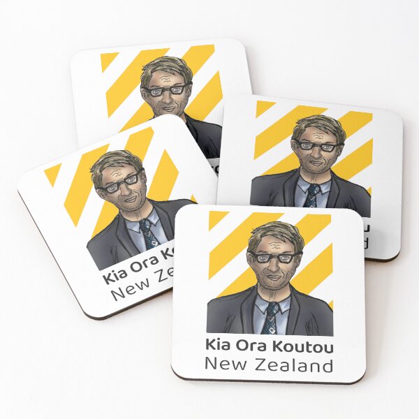 Item preview, Sir Dr Ashley Bloomfield (Kia Ora Koutou NZ) designed and sold by WBBF4L.