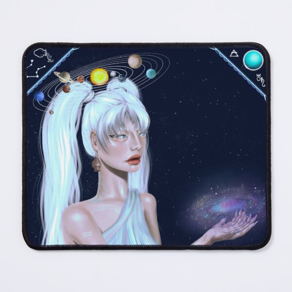 Item preview, Aquarius, goddess of the stars, The Star designed and sold by amiileila.