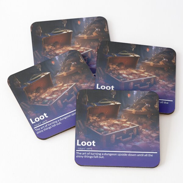 Item preview, Loot: Dungeon Debris Treasure Hunt designed and sold by calharborne.