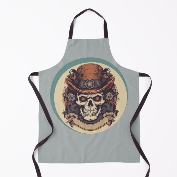 Item preview, "Steam-Enshrouded Remains: Industrial Skull Art"- Essential Steampunk Skull Design designed and sold by PatriciaReyes.