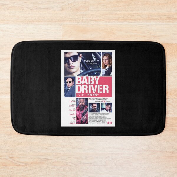 Item preview, Baby Driver Action Poster Japaness Newspaper designed and sold by BnmBespoke.