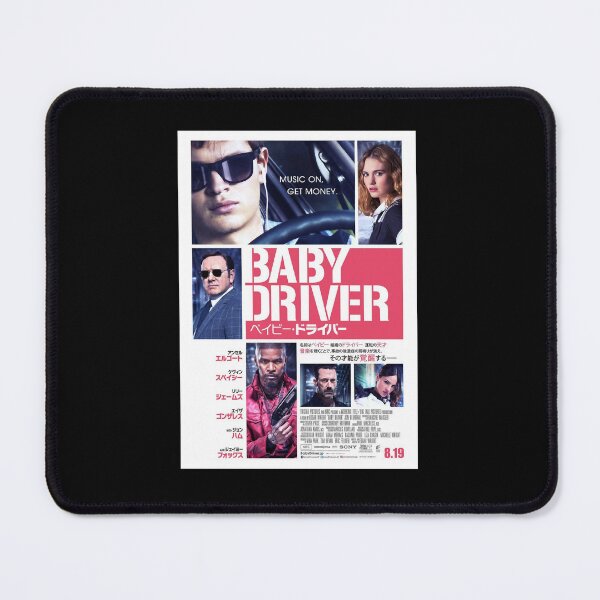 Item preview, Baby Driver Action Poster Japaness Newspaper designed and sold by BnmBespoke.