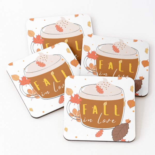 Item preview, Fall in Love with Fall (pumpkin spice) designed and sold by Martzart.
