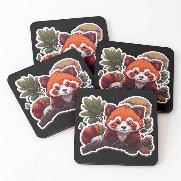 Item preview, Red Panda designed and sold by TrendyPalette.
