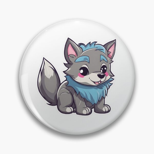 Item preview, Small gray wolf designed and sold by Realizey.