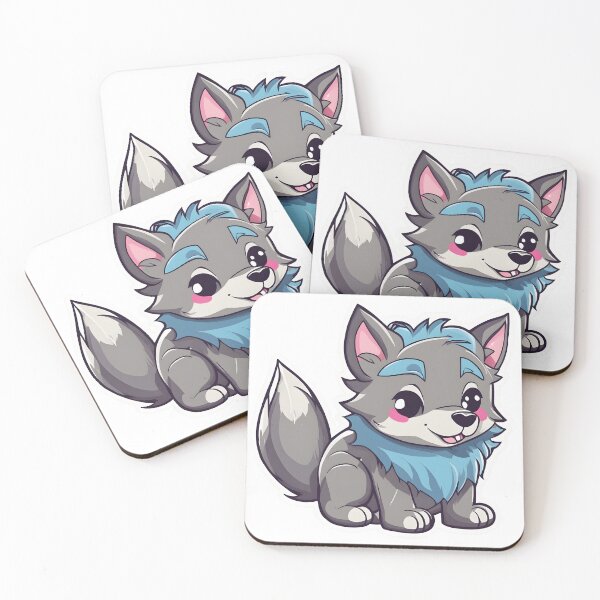 Item preview, Small gray wolf designed and sold by Realizey.