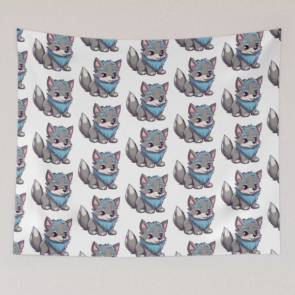 Item preview, Small gray wolf designed and sold by Realizey.