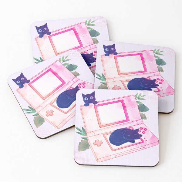 Item preview, Cats and Portable Gaming Console designed and sold by Emi-exe.