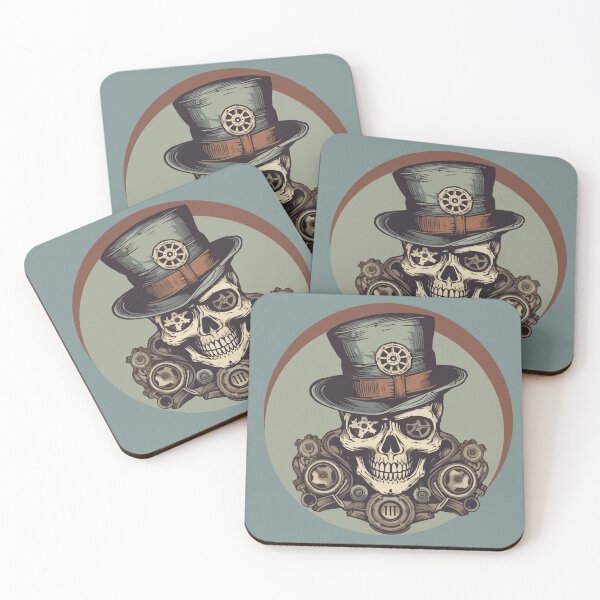 Item preview,  "Skeletal Steamwork: Fusion of Bone and Gears"- Essential Steampunk  Skull Design  designed and sold by PatriciaReyes.