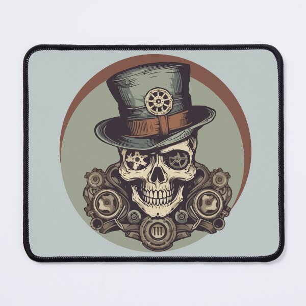 Item preview, "Skeletal Steamwork: Fusion of Bone and Gears"- Essential Steampunk Skull Design designed and sold by PatriciaReyes.