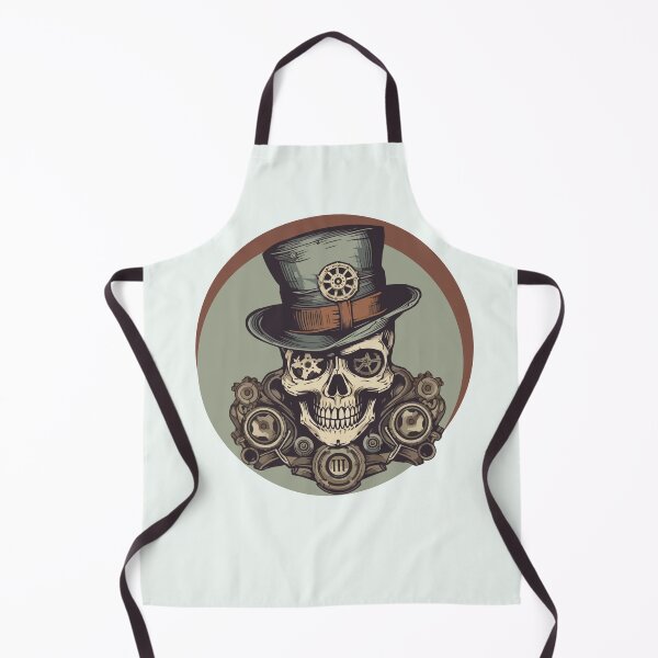 Item preview, "Skeletal Steamwork: Fusion of Bone and Gears"- Essential Steampunk Skull Design designed and sold by PatriciaReyes.