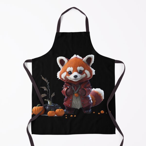 Item preview, Red Panda Halloween designed and sold by TrendyPalette.