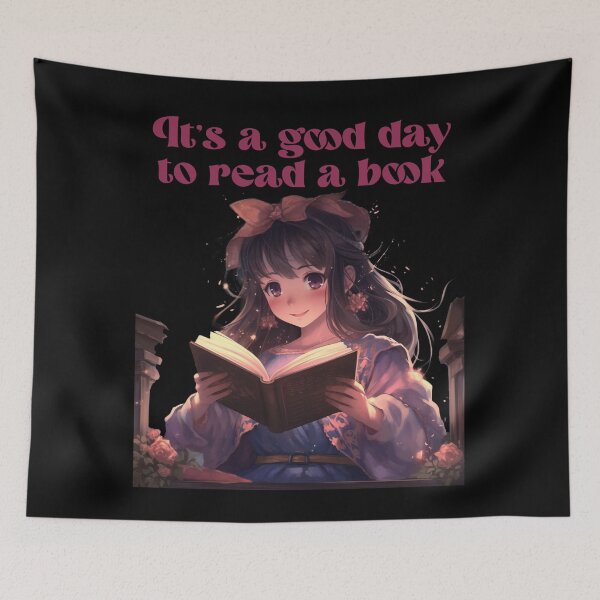 Item preview, It's a good day to read a book designed and sold by go-go-designs.