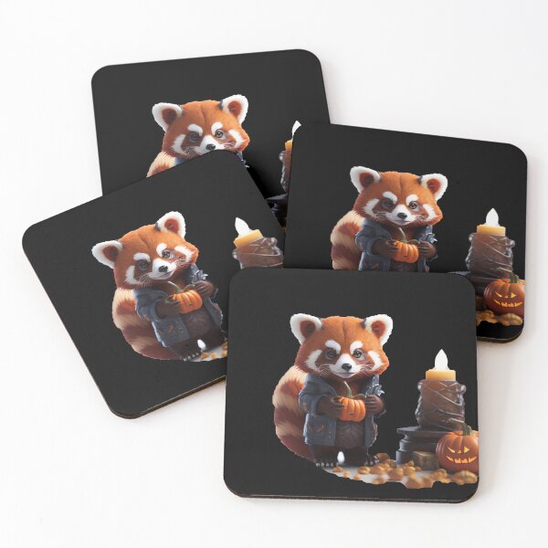 Item preview, Red Panda Halloween designed and sold by TrendyPalette.