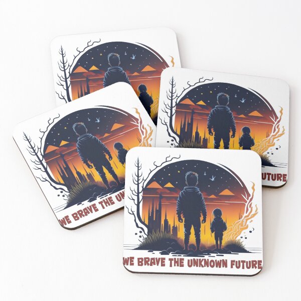 Item preview, Facing The Unknown Future designed and sold by 3Brew-Designs.