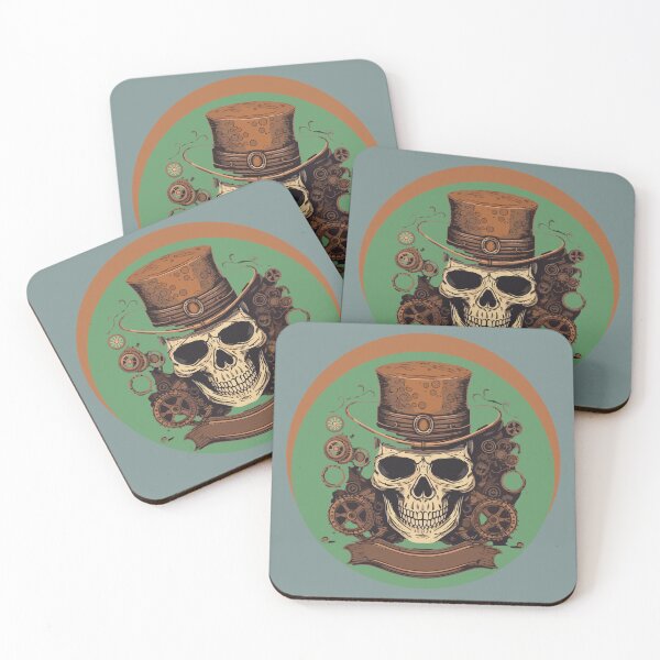 Item preview,  Brass Beyond Death: Steampunk Infused Skull"- Essential Steampunk  Skull Design  designed and sold by PatriciaReyes.