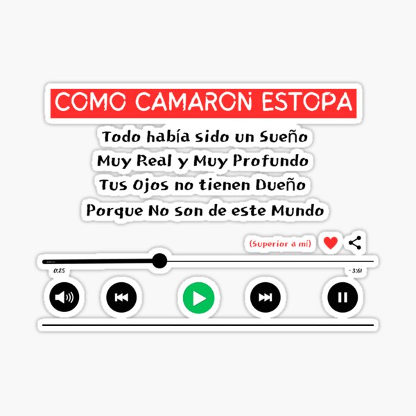 Como Camaron - song and lyrics by Estopa