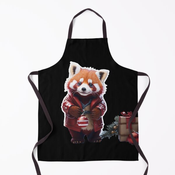 Item preview, Red Panda Christmas designed and sold by TrendyPalette.