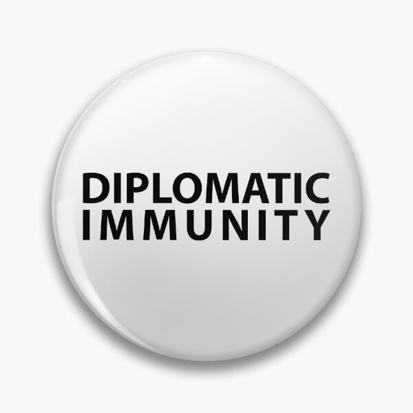 Item preview, Diplomatic immunity designed and sold by CoolPixels.