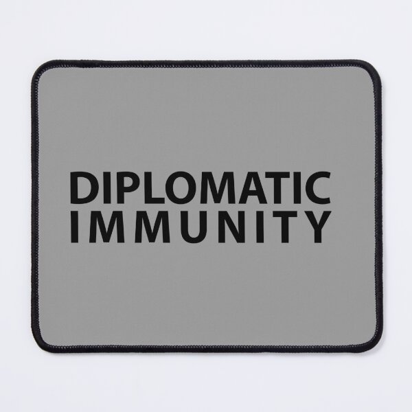Item preview, Diplomatic immunity designed and sold by CoolPixels.