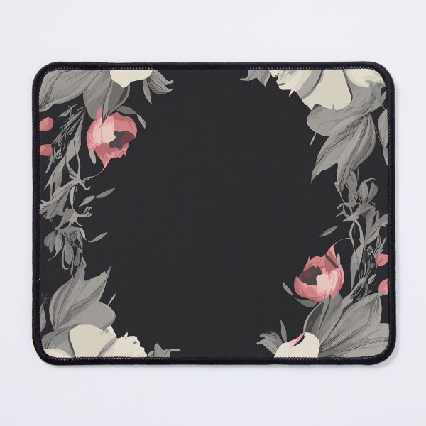 Item preview, "Charming Floral Explosions - Abstract Frame Background designed and sold by kezan98.
