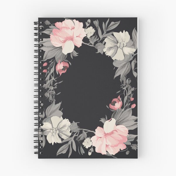 Item preview, "Charming Floral Explosions - Abstract Frame Background designed and sold by kezan98.