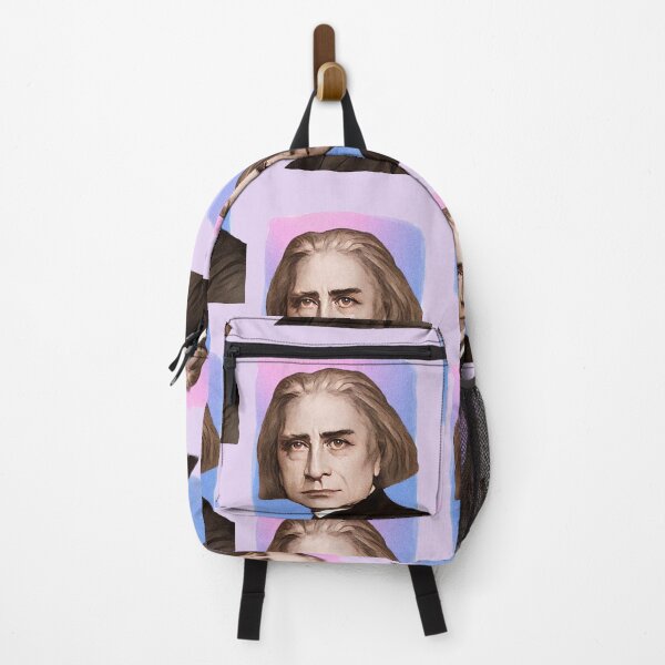 Item preview, Hungarian composer Franz Liszt - purple pink illustration  designed and sold by Litstoy.