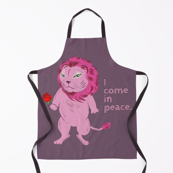 Item preview, Pink Lion with Love and Rose, I come in peace designed and sold by Amber-Eyes.