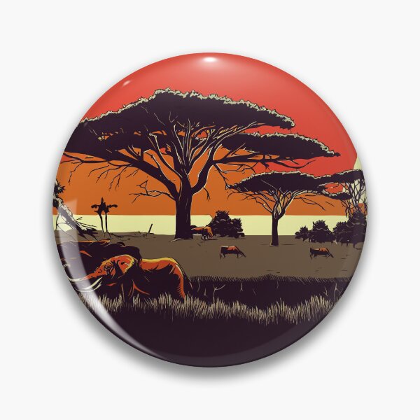 Item preview, Zambia landscape designed and sold by TomFrontierArt.