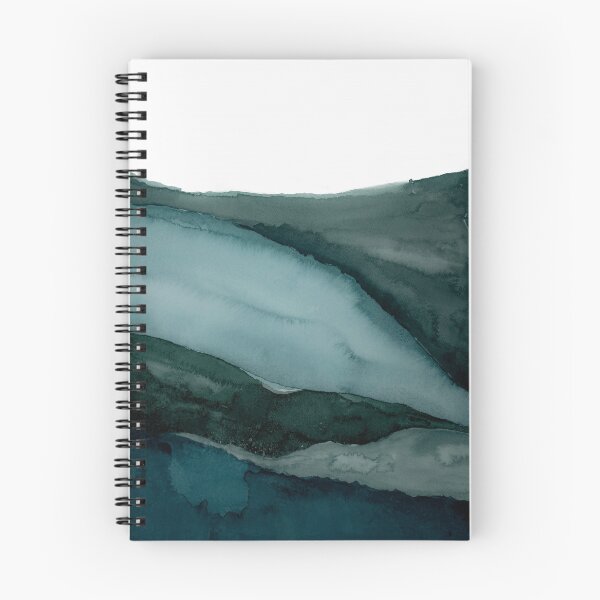 Item preview, Teal landscape  designed and sold by ElaSzczepaniak.