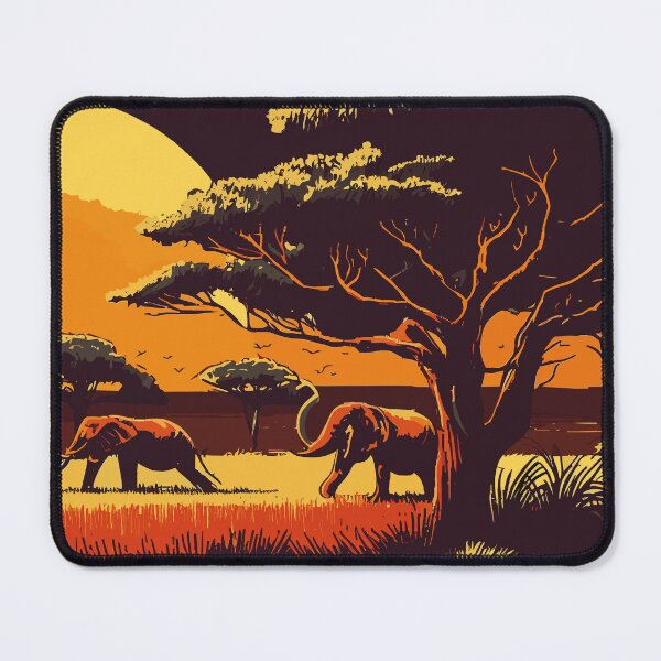 Item preview, Zambia landscape designed and sold by TomFrontierArt.