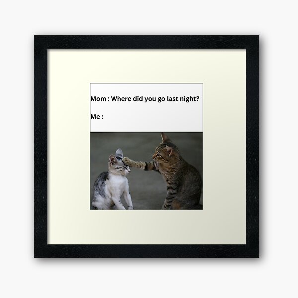 Item preview, Drawing of Cat Memes designed and sold by AmierulDesign.