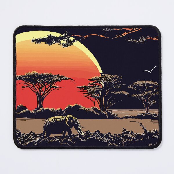 Item preview, Zambia landscape designed and sold by TomFrontierArt.
