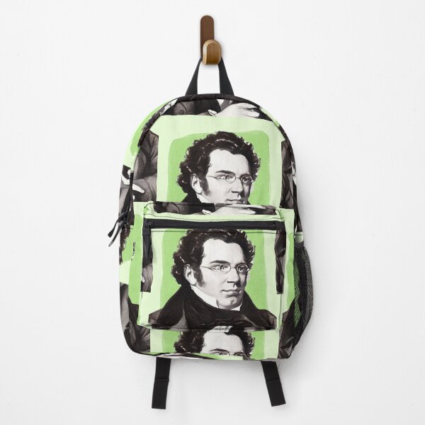 Item preview, Austrian Composer Franz Schubert - mint Green - illustration  designed and sold by Litstoy.