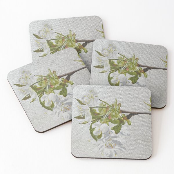 Item preview, Handpainted White Cherry Blossom  designed and sold by SandraWarmerdam.
