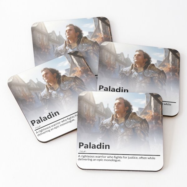 Item preview, Paladin: Champion of Justice and Monologues designed and sold by calharborne.