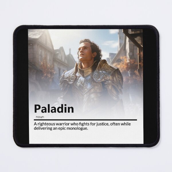 Item preview, Paladin: Champion of Justice and Monologues designed and sold by calharborne.