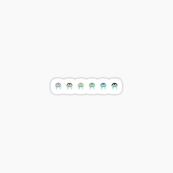 Voltron Paladin Helmet Sticker Pack Sticker