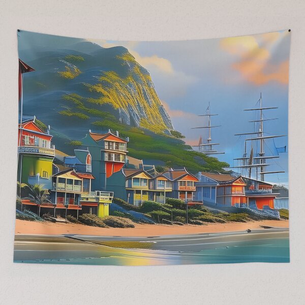 Item preview, Saltstrand Resort designed and sold by IrishBarbarian.