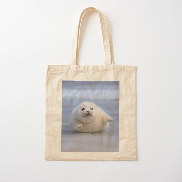 Vista previa del artículo con la obra «Cachorro de foca Chonky - ¡Abrazo!», diseñado y vendido por Oh Halo Berry.