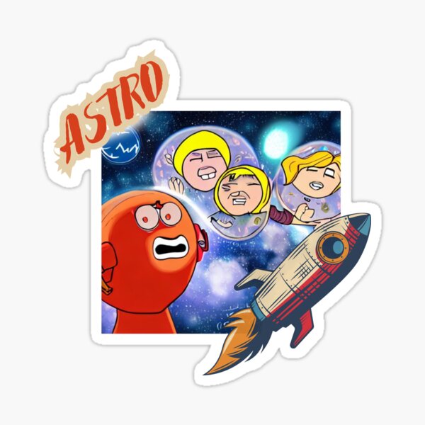 For All Mankind NASA Sticker 