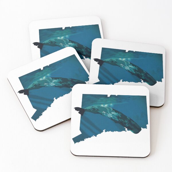 Item preview, Connecticut/Sperm Whale designed and sold by WCArtBoutique.