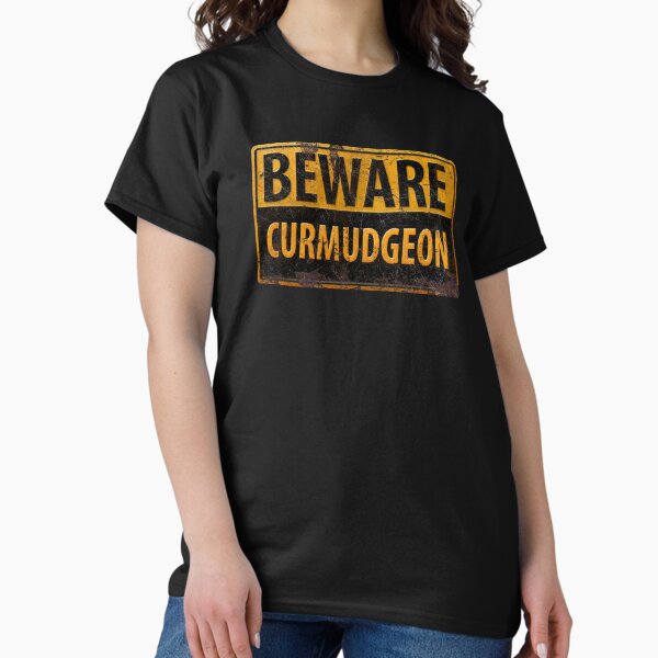 Vista previa del artículo con la obra «GUARDE CURMUDGEON - Rusty Danger Warning Sign», diseñado y vendido por 26-Characters.