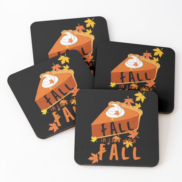 Item preview, Fall in Love with Fall (pumpkin pie) designed and sold by Martzart.